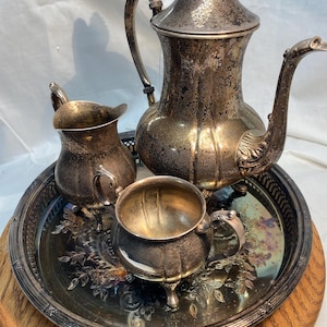 Silver plated tea and coffee set - Etsy 日本