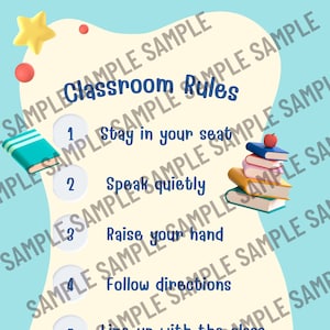 Classroom Rules Visual