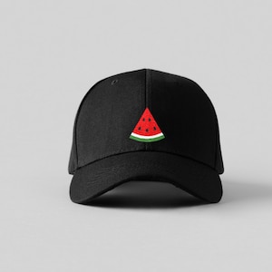 Watermelon embroidered cap | Watermelon embroidered hat | Unisex cap