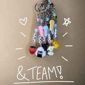 &team Kpop Keychain - Etsy