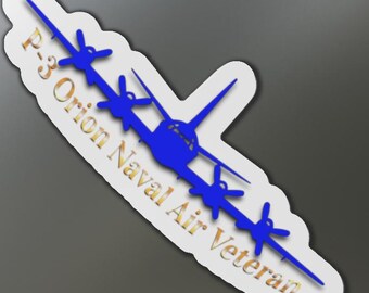 P-3 Orion Magnet: Naval Aviation Veteran, Military Gift