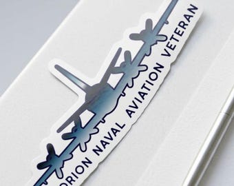 P-3 Orion Naval Aviation Veteran Magnet | Military Aircraft Refrigerator Magnet  |  Gift idea