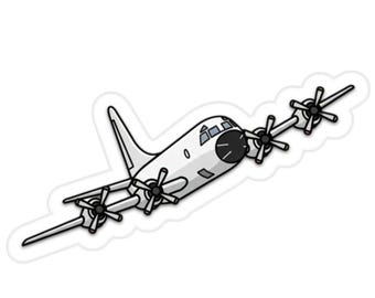 P-3 Orion Sticker | Naval Aviation Die-Cut Decal