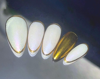 Kpop Demon Hunters HUNTR/X Zoey Press on Nail Set | Cosplay Nails