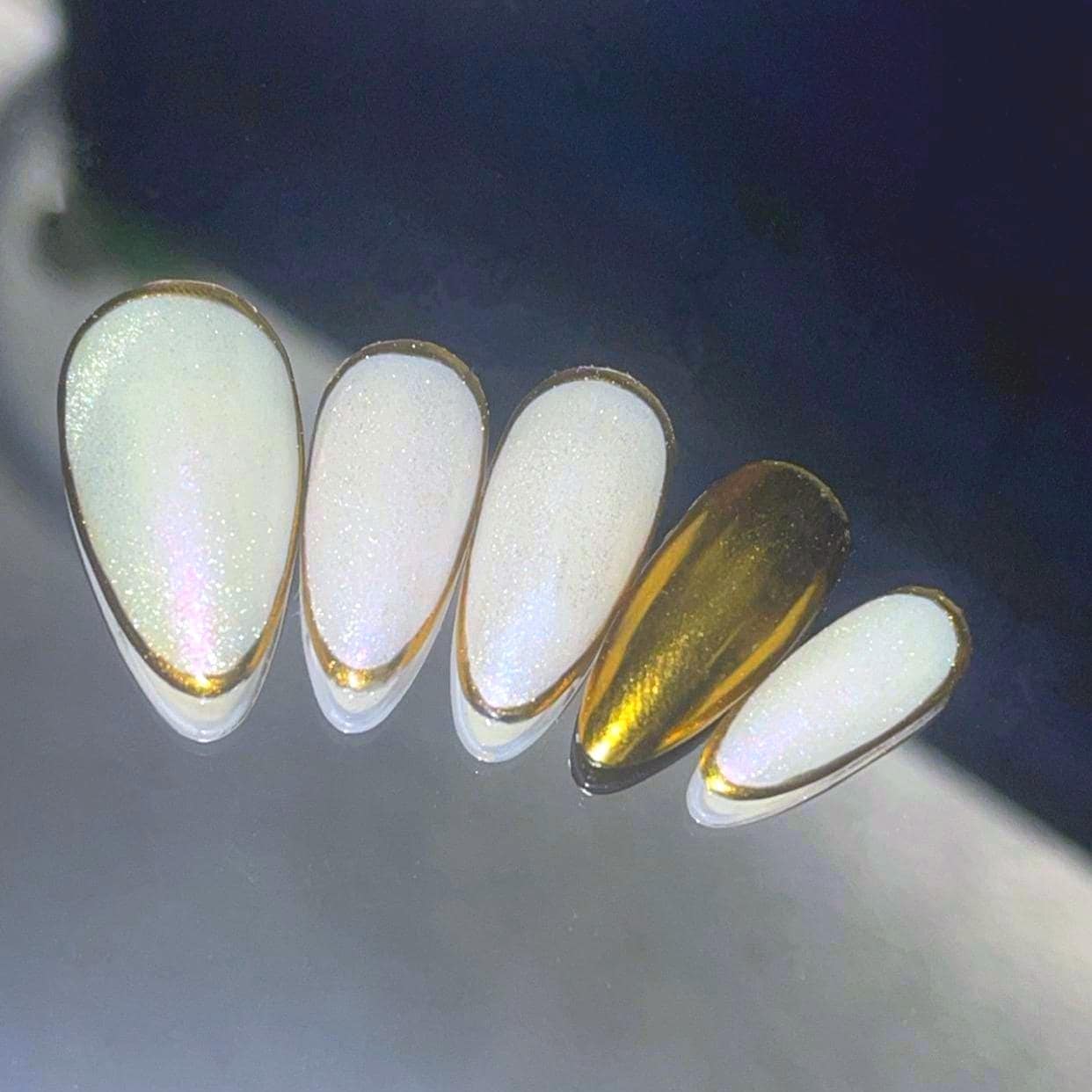 Kpop Demon Hunters HUNTR/X Zoey Press on Nail Set | Cosplay Nails