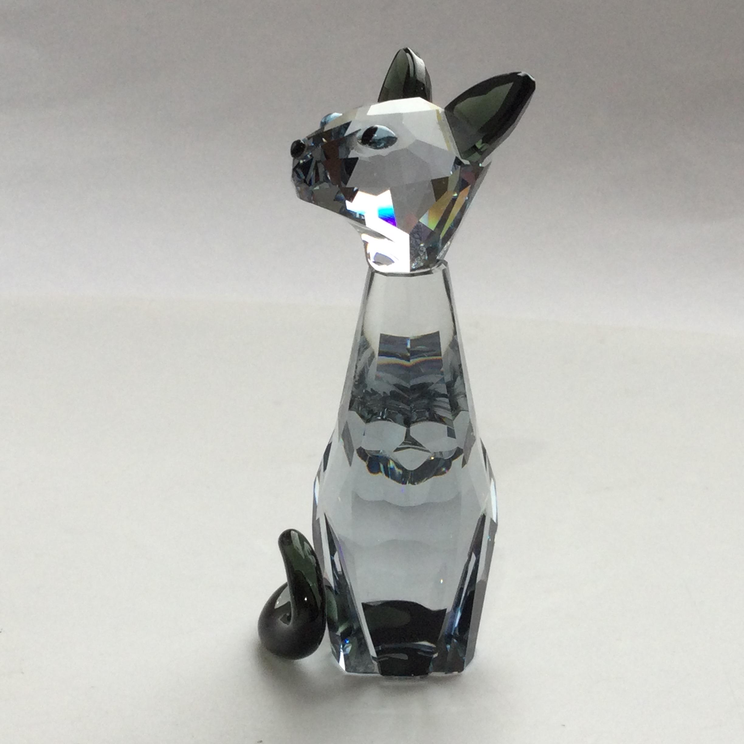 BOXED Swarovski Crystal LOVLOTS House of Cats “INES” #995008