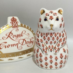 Royal Crown Derby HAMSTER Paperweight