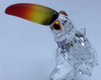 Swarovski Crystal TOUCAN With COLOURED BEAK #234312 - Etsy
