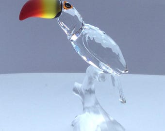 Swarovski Crystal TOUCAN With COLOURED BEAK #234312 - Etsy