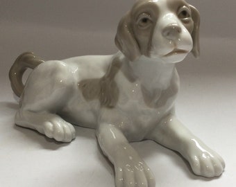 Vintage NAO by Lladro Porcelain Figurine of a DOG - Etsy UK