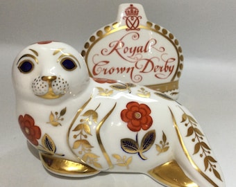 BOXED Royal Crown Derby EMPEROR PENGUIN (signature Edition) - Etsy