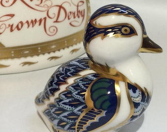 BOXED Royal Crown Derby FIRESIDE CAT Paperweight Limited Edition #853 ...