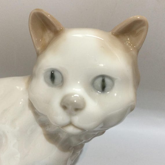 リヤドロナオ猫の陶器置物 リヤドロ社製 NAO 磁器製猫の置物 - Etsy 日本