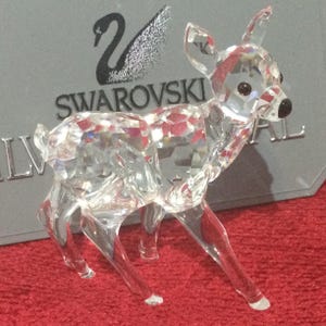 Swarovski Fawn - Etsy