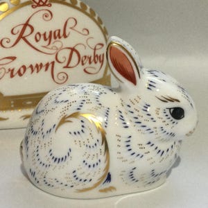 Royal Crown Derby Bunny Rabbit - Etsy