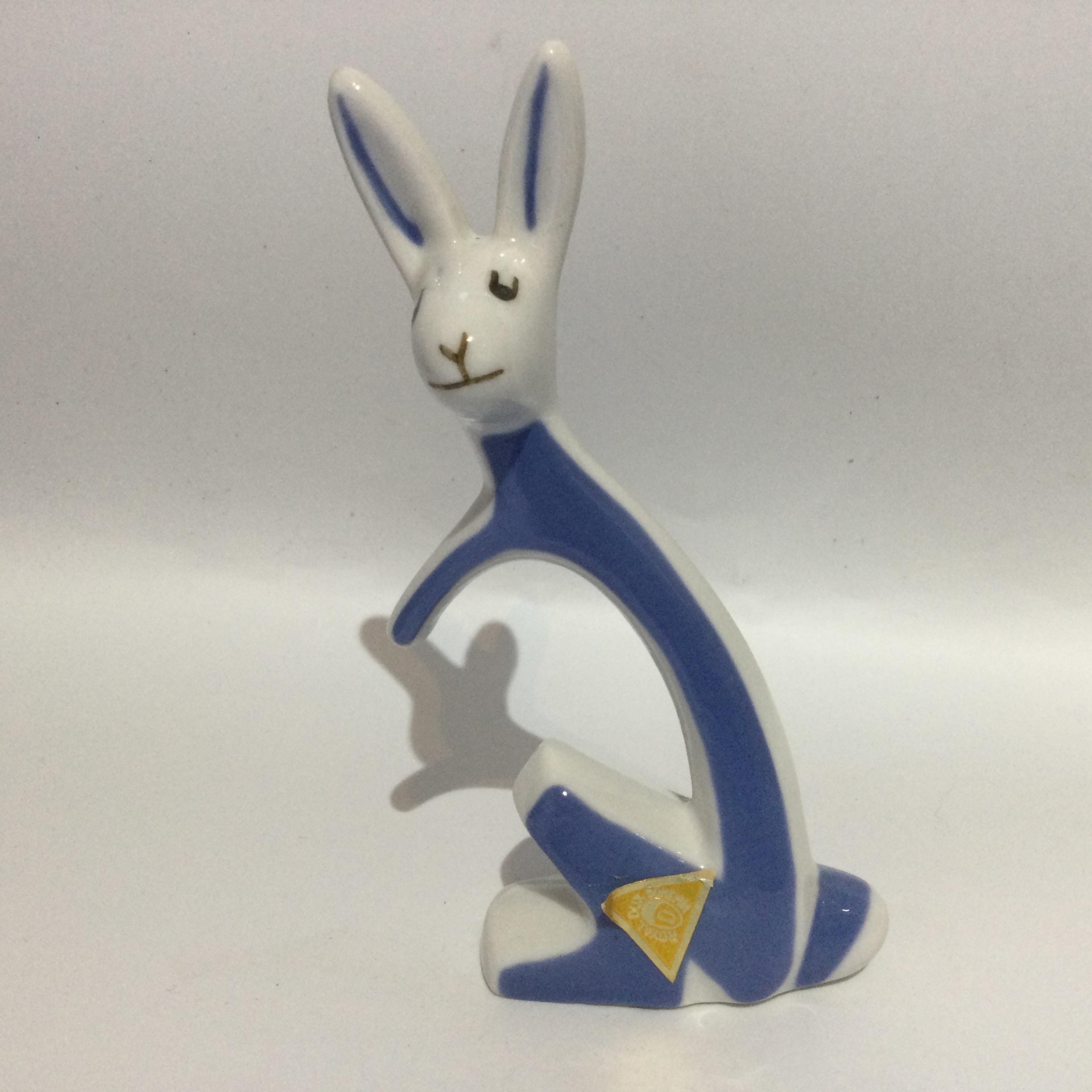 ROYAL DUX Stylised Ceramic RABBIT Figurine (sold Separately) - Etsy