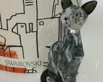 BOXED Swarovski Crystal LOVLOTS House of Cats “INES” #995008