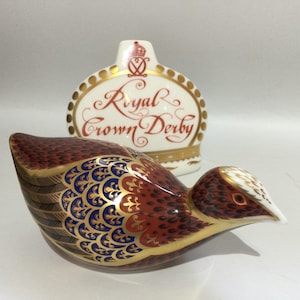 Royal Crown Derby COOT Paperweight