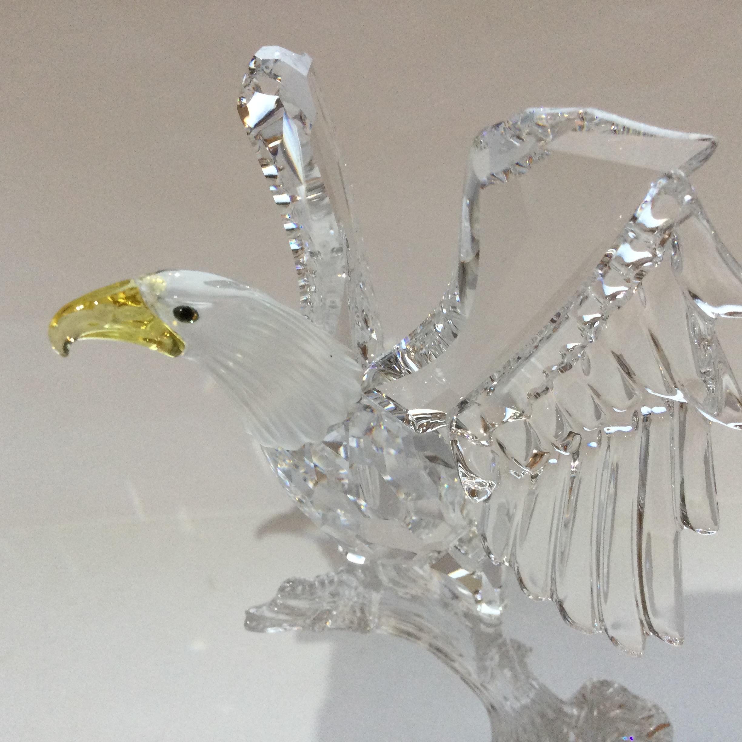 Swarovski Crystal BALD EAGLE #248003 - Etsy