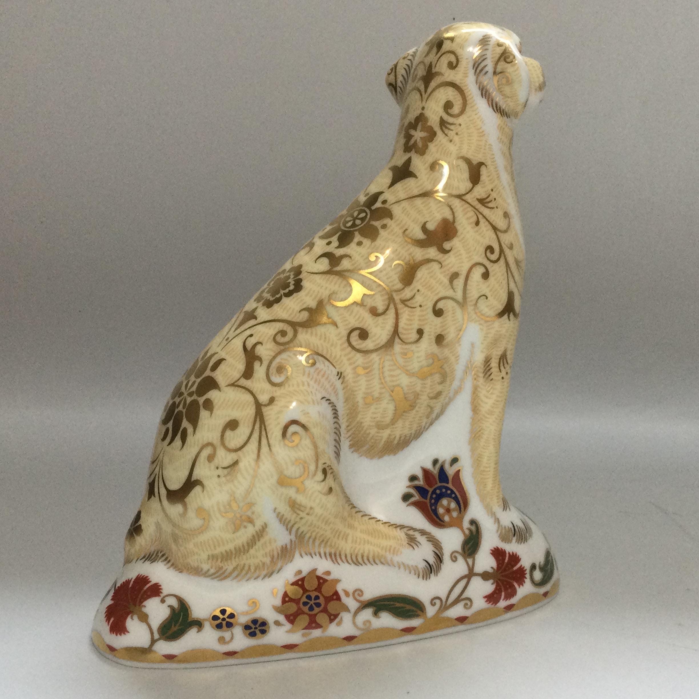 ロイヤルクラウンダービー ラブラドール犬（箱入り） - Etsy 日本