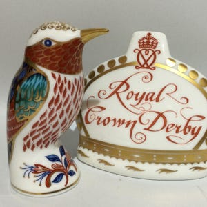 Royal Crown Derby HUMMINGBIRD Paperweight