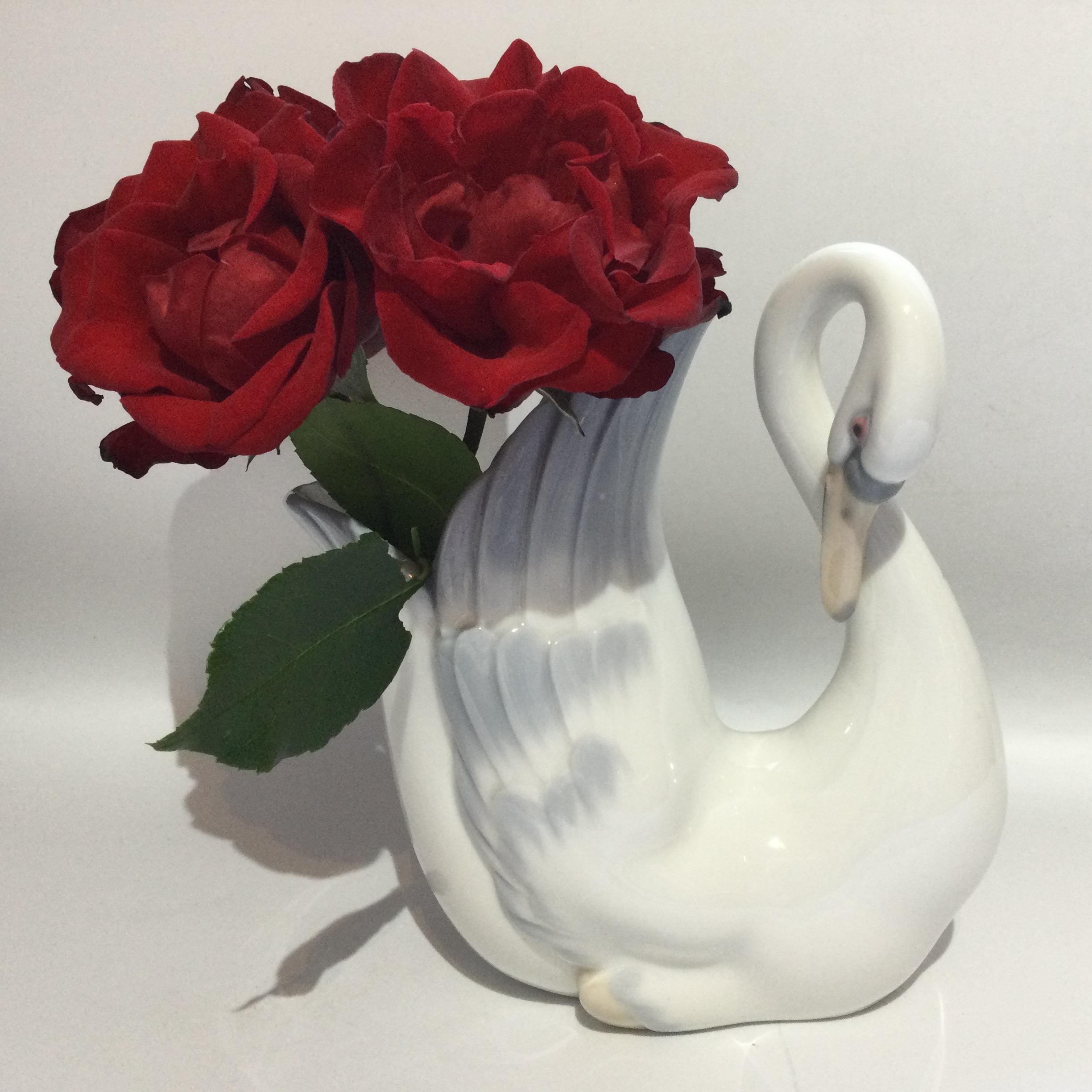 NAO by Lladro スワン花瓶 - Etsy 日本
