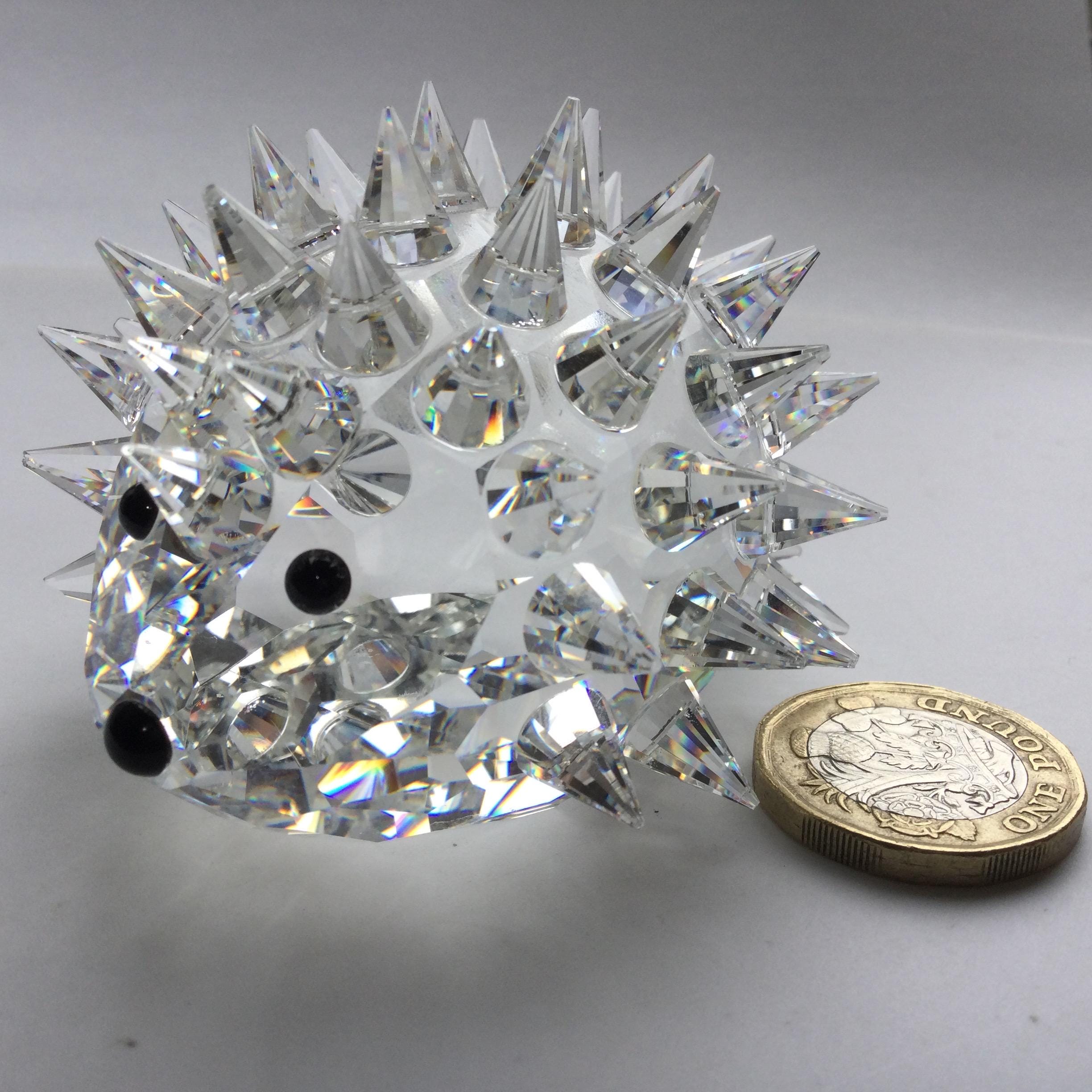 スワロフスキークリスタル 大きなハリネズミ（ひげなし） #013288