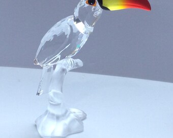 Swarovski Crystal TOUCAN With COLOURED BEAK #234312 - Etsy