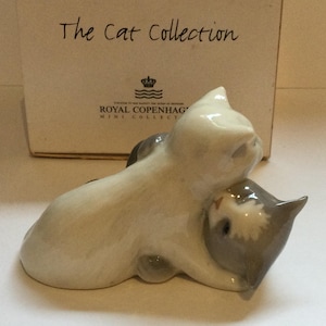 ロイヤルコペンハーゲンの猫 - Etsy 日本