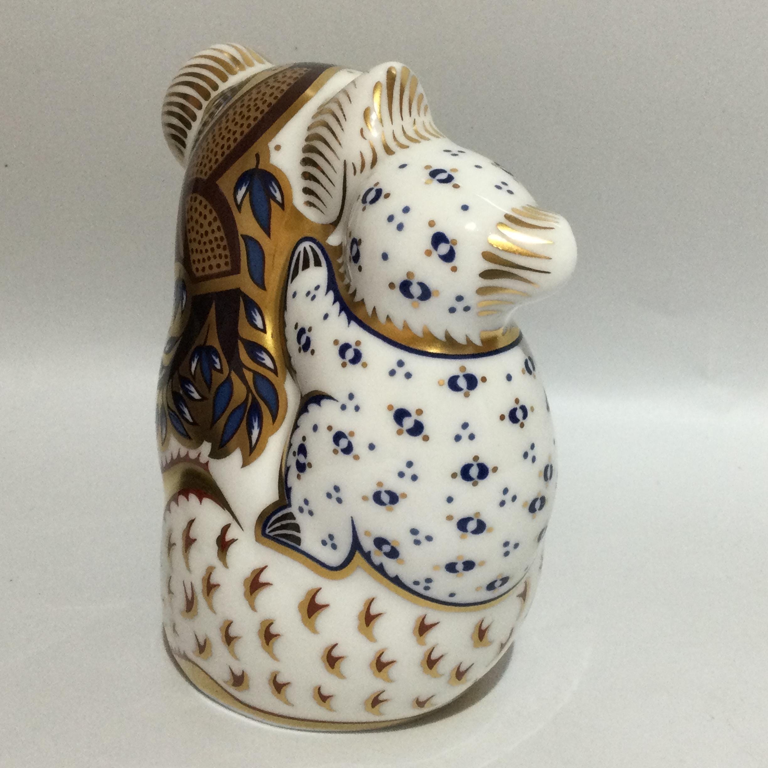 Royal Crown Derby KOALA BEAR & CUB Paperweight (the Australian