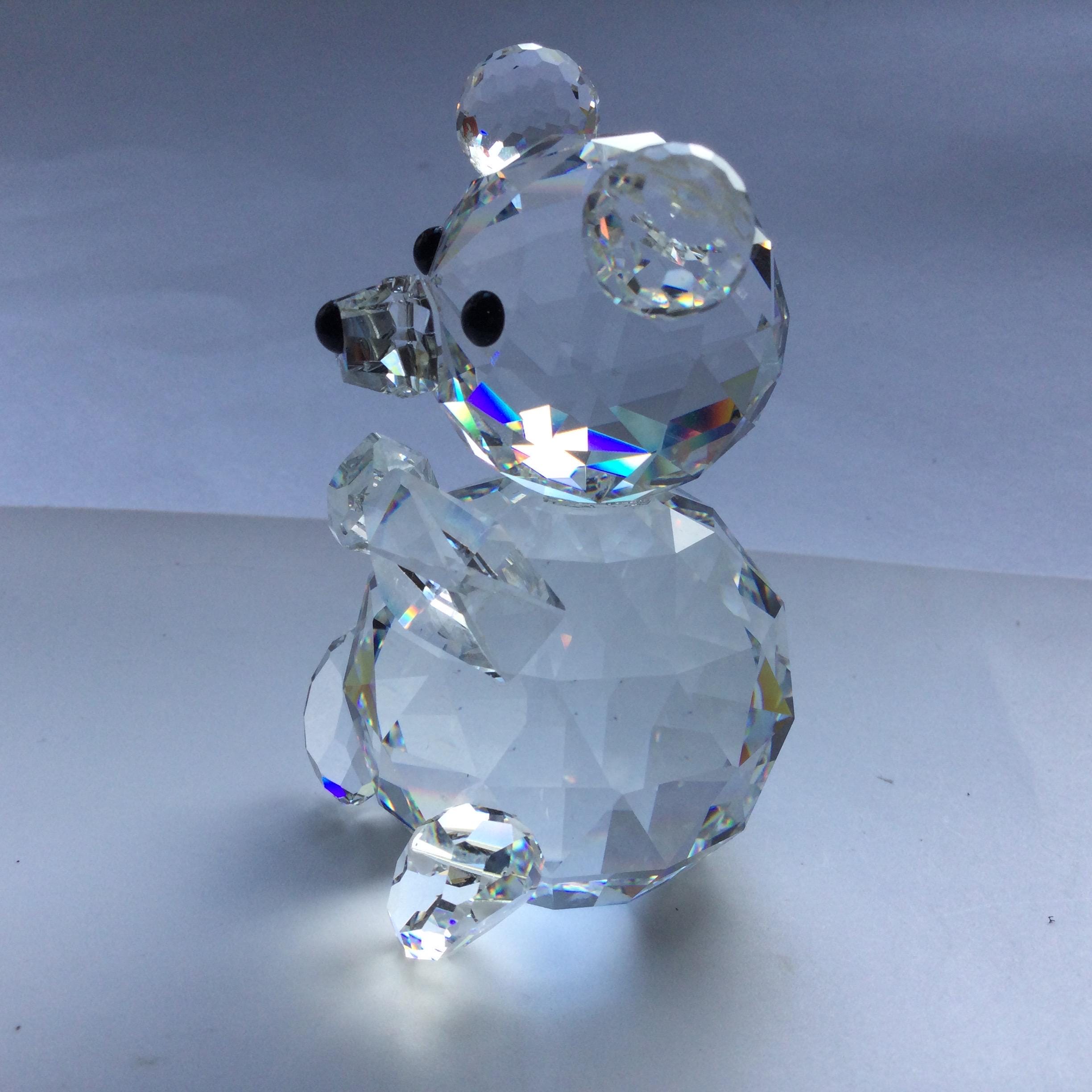 箱入りスワロフスキークリスタル ラージテディベア #010009 - Etsy 日本