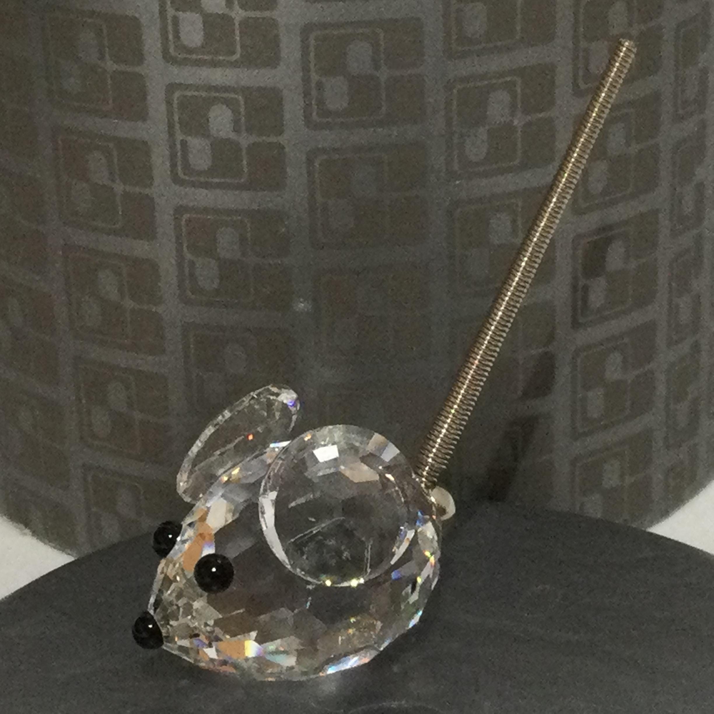 Swarovski mouse - Etsy 日本