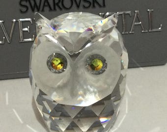 Swarovski Crystal SMALL / MEDIUM OWL #010016 - Etsy