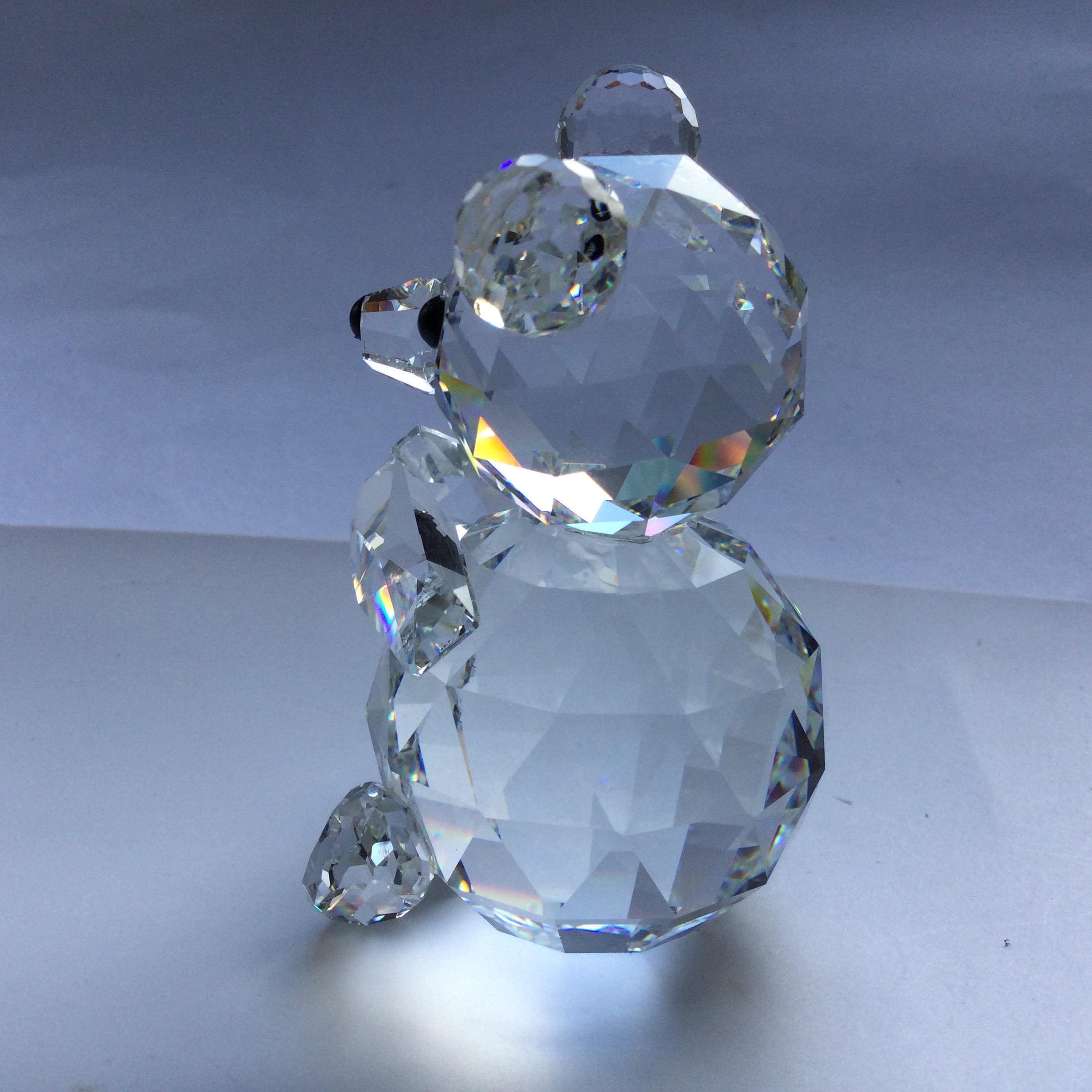 箱入りスワロフスキークリスタル ラージテディベア #010009 - Etsy 日本