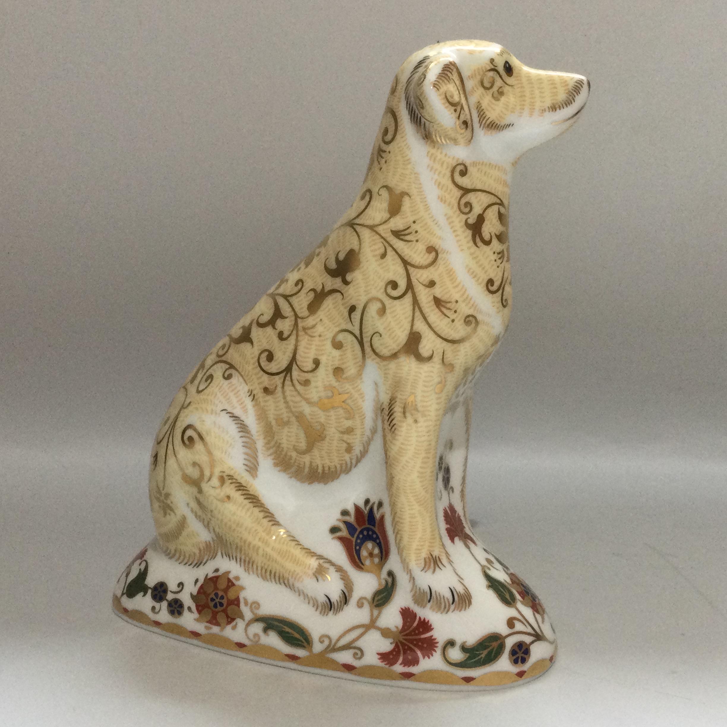 ロイヤルクラウンダービー ラブラドール犬（箱入り） - Etsy 日本