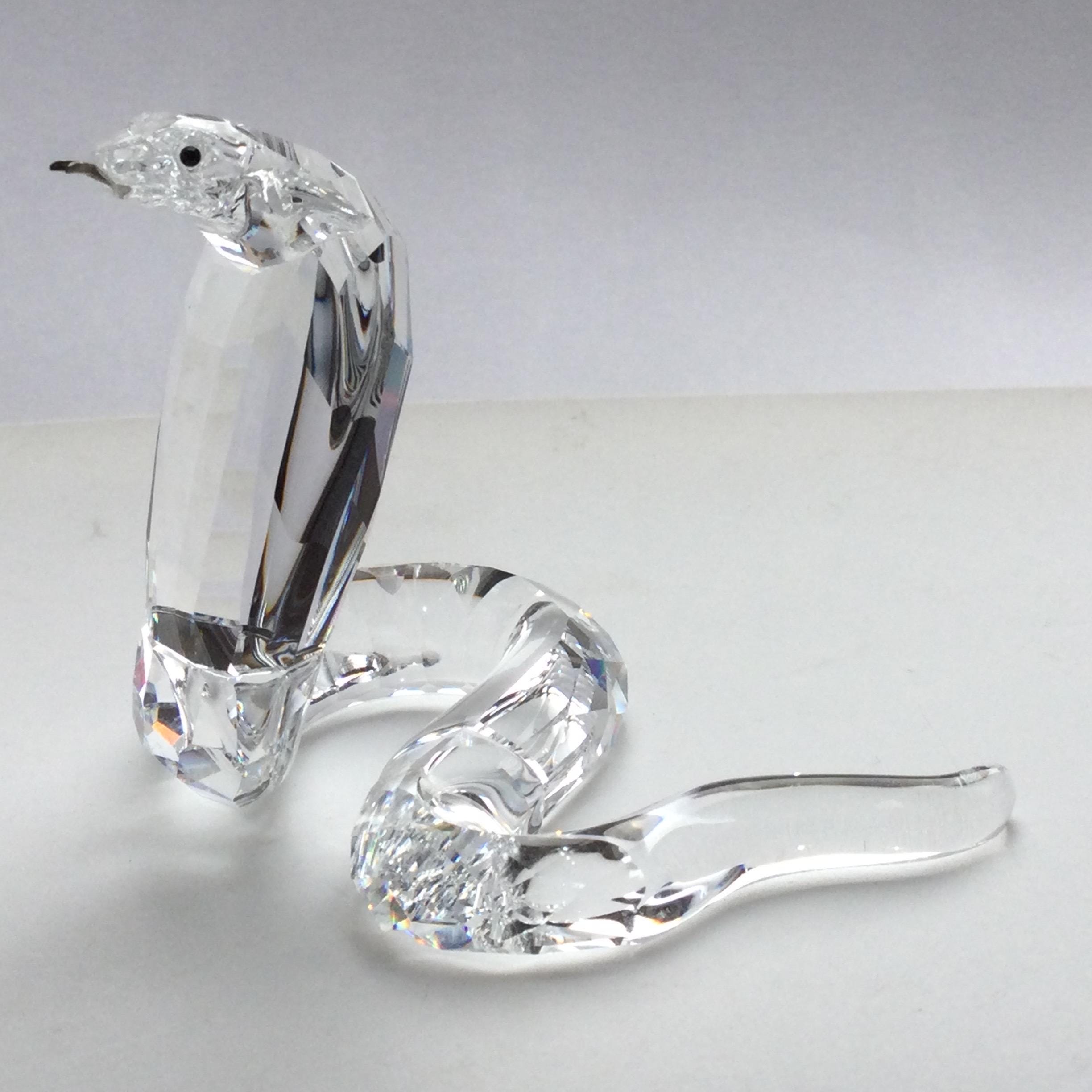 スワロフスキークリスタル コブラ スネーク #243979 - Etsy 日本