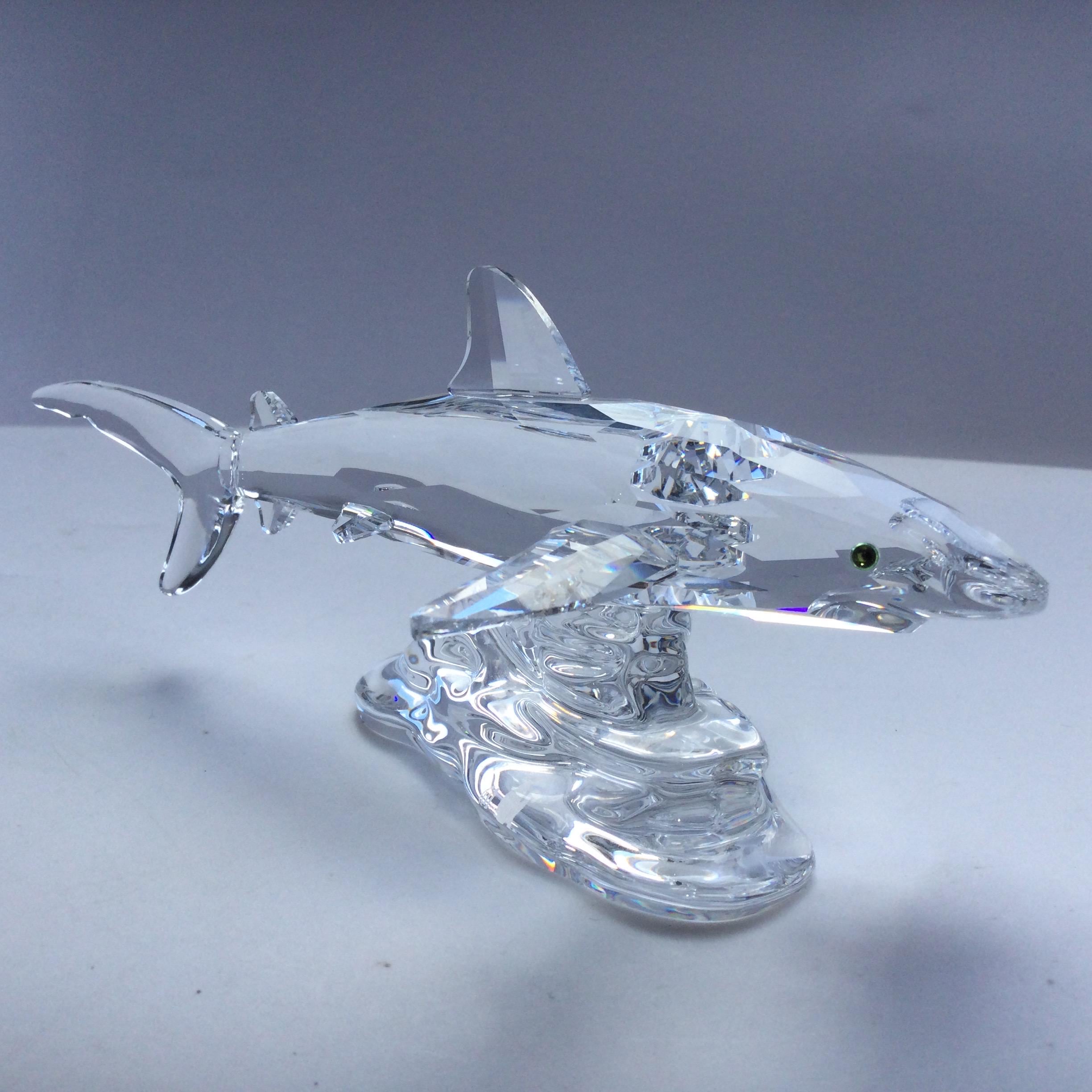 ベビーシャーク スワロフスキー BOXED Swarovski Crystal BABY SHARK #269236 - Etsy