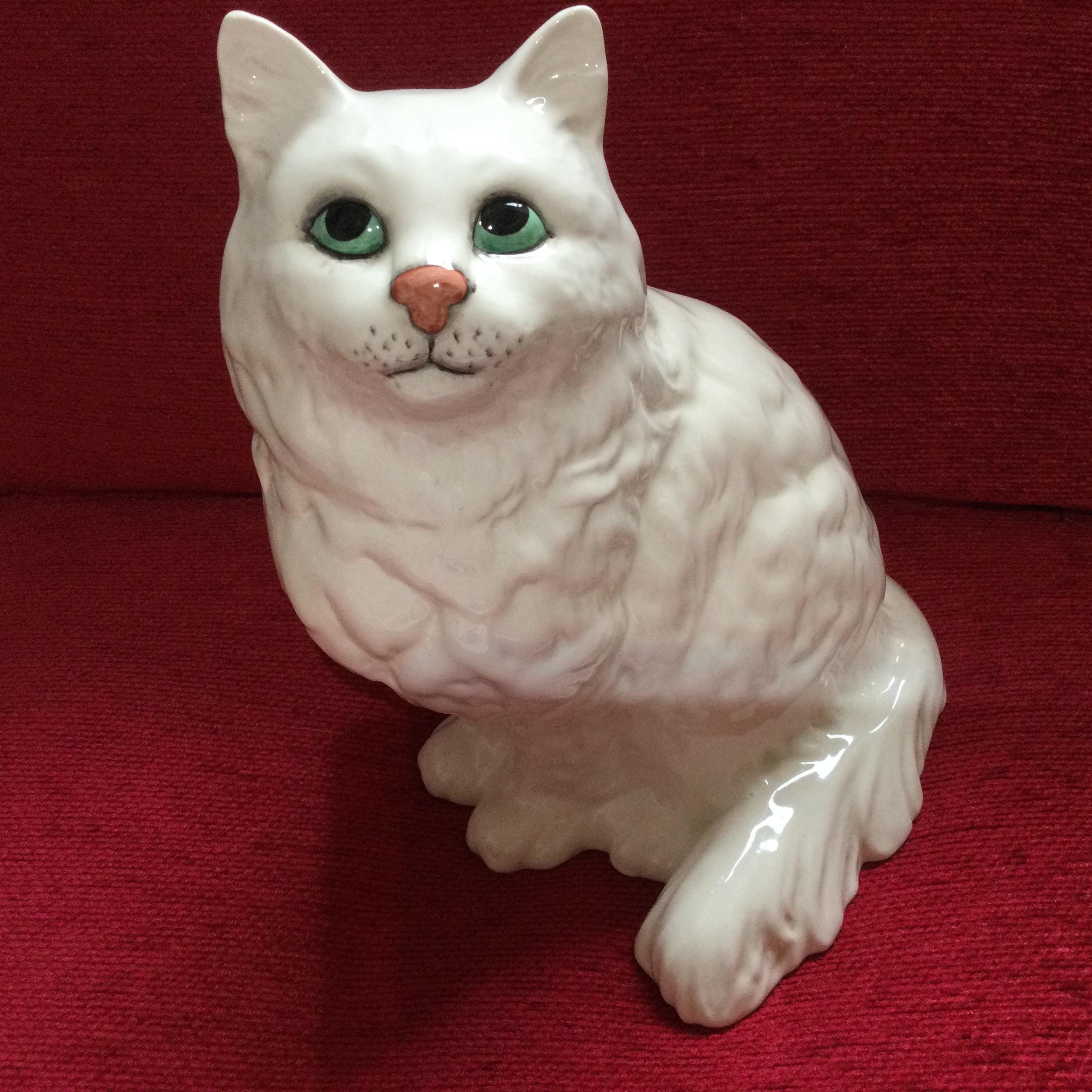 Beswick white cat - Etsy 日本