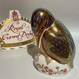 ロイヤルクラウンダービー ロイヤルロビン ペーパーウェイト - Etsy 日本