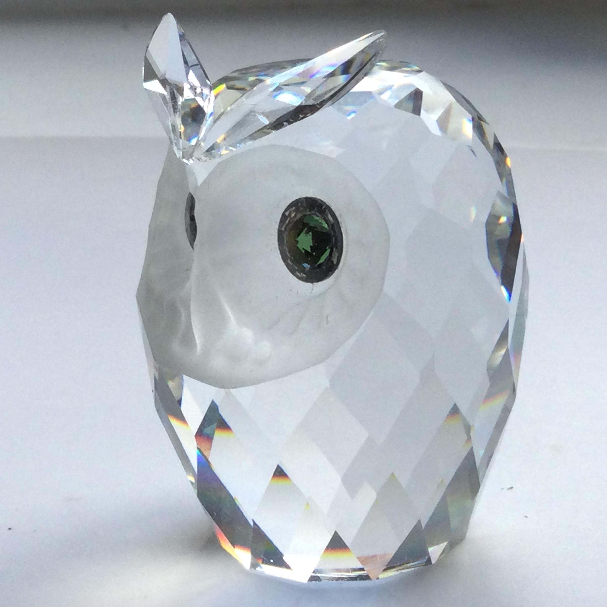 Swarovski Crystal SMALL / MEDIUM OWL #010016 - Etsy