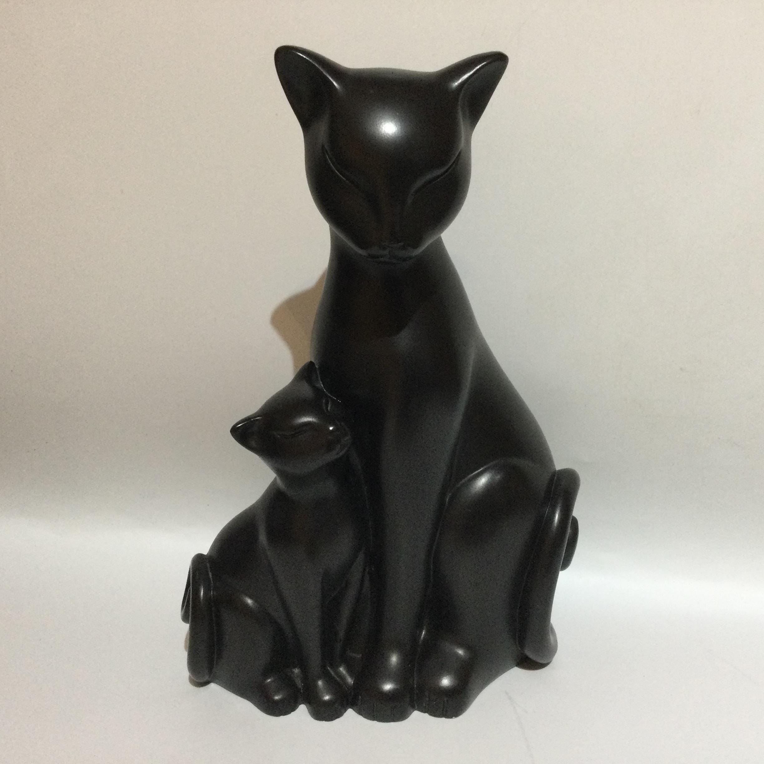 チーター？Deco Figurine Black Cat 90 チーター？Deco Figurine Black