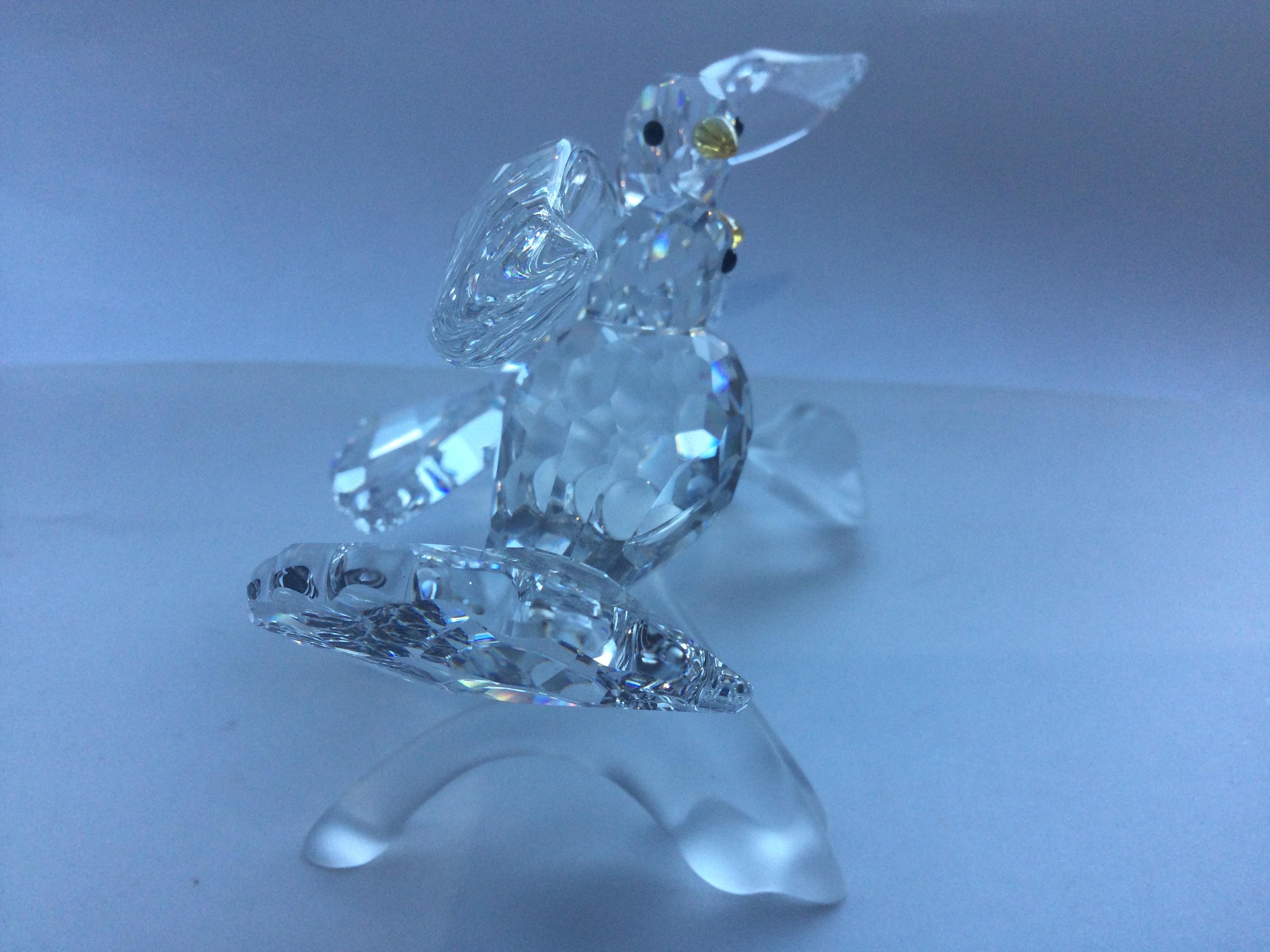 Swarovski Crystal TURTLE DOVES #657378 - Etsy