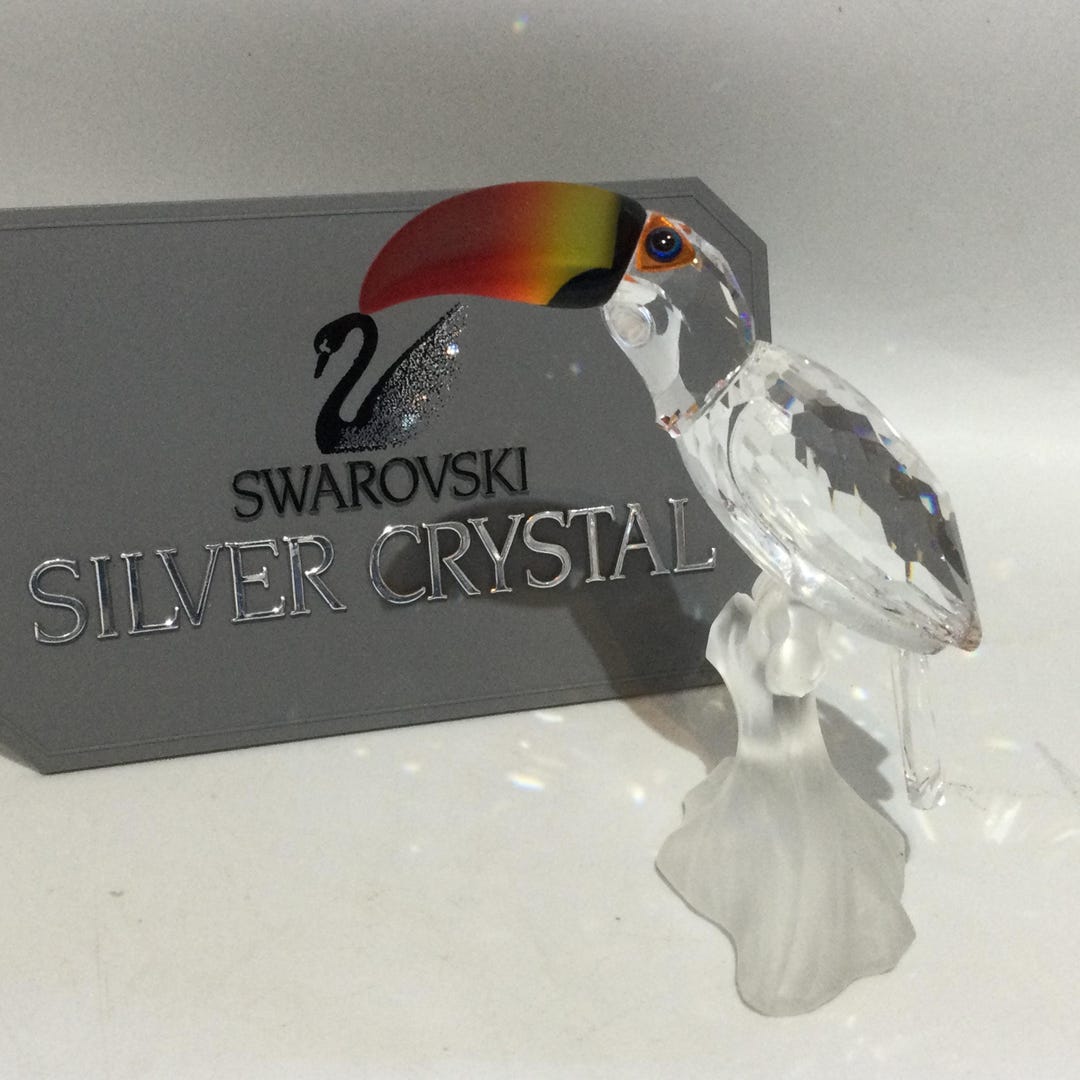 Swarovski Crystal TOUCAN With COLOURED BEAK #234312 - Etsy