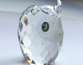Swarovski Crystal SMALL / MEDIUM OWL #010016 - Etsy