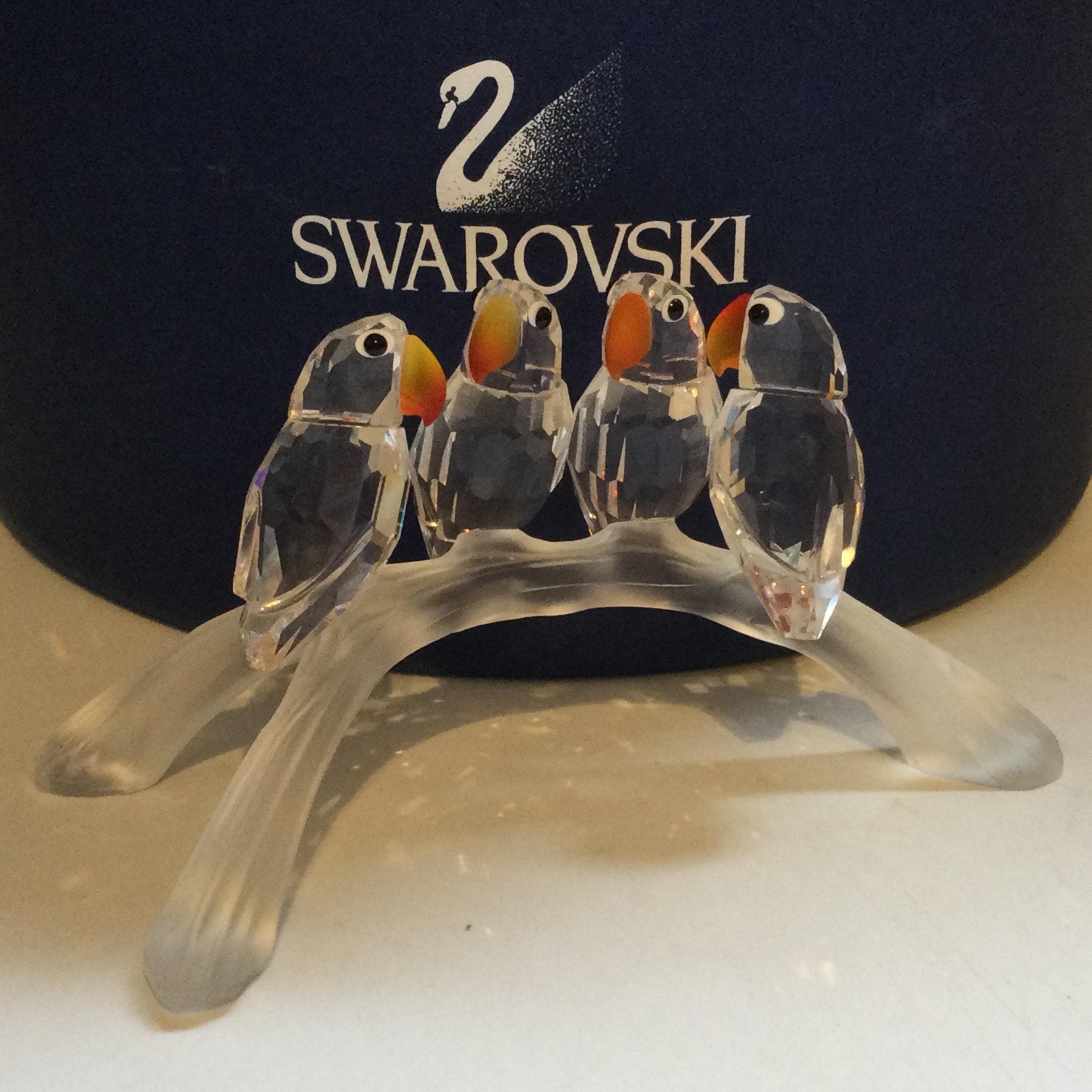 Swarovski Lovebirds - Etsy