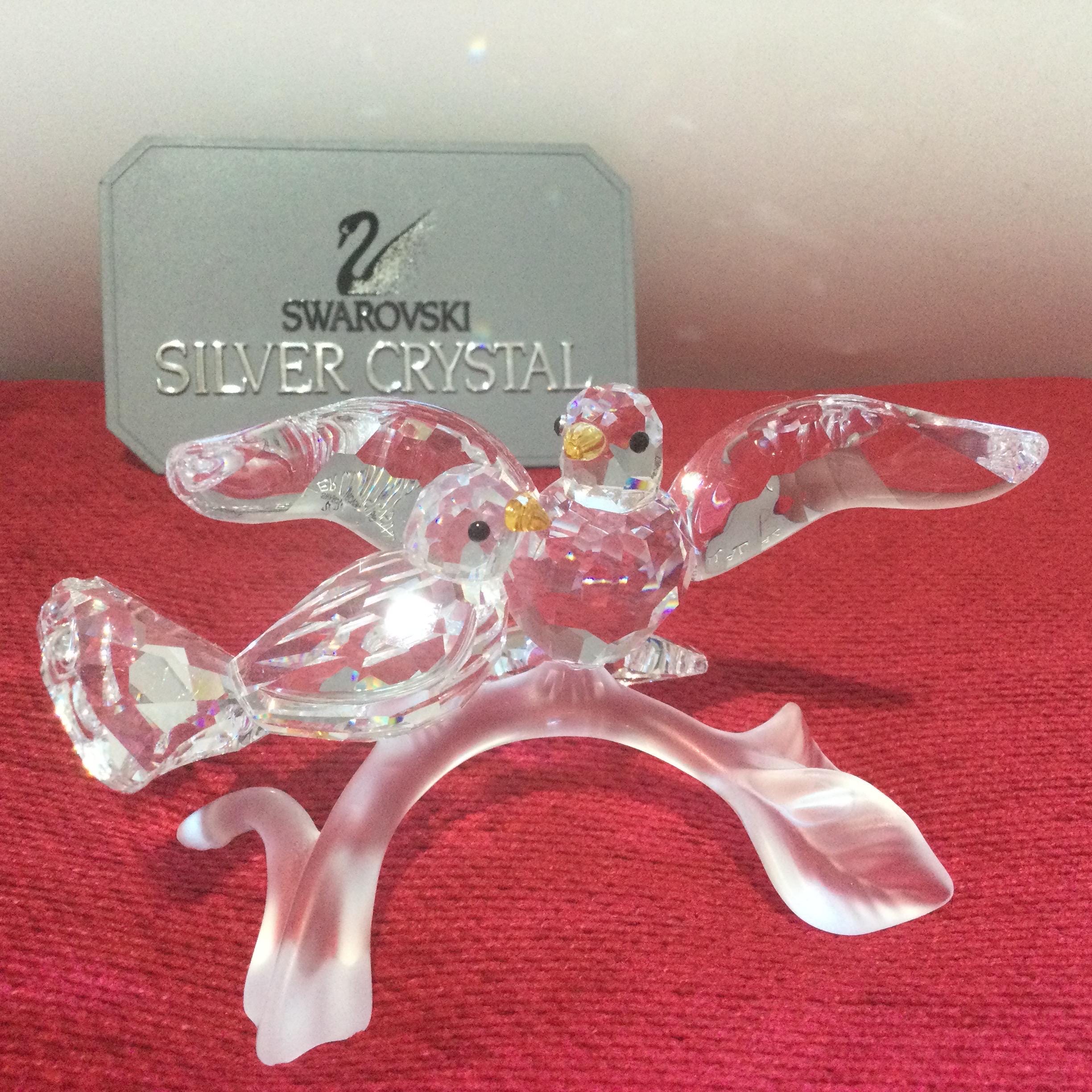 Swarovski Turtle Doves - Etsy