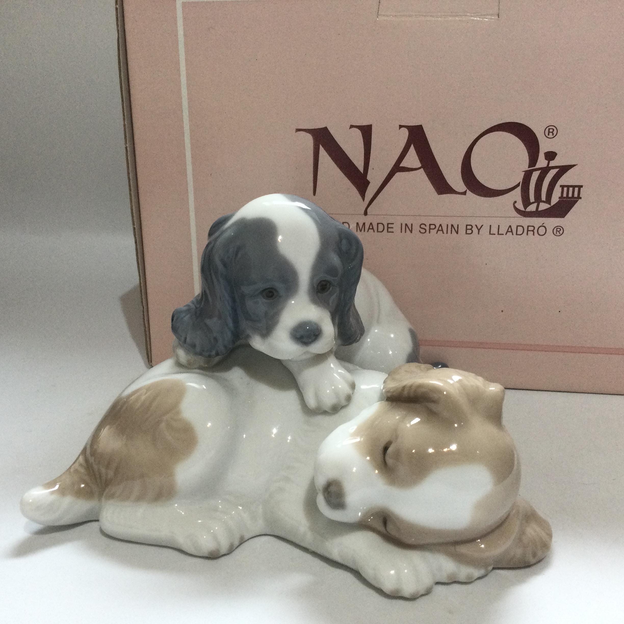 NAO LLADORO パピー wake up 起きてよ 犬 ナオ リヤドロ NAO LLADORO パピー wake up 起きてよ 犬 ナオ リヤドロ