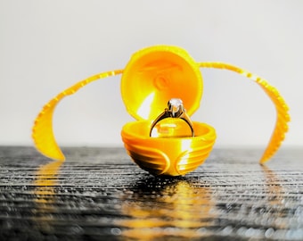 HP Golden Flying Ball Ring Holder- Quickball Flying Wizard- Valentine Gift