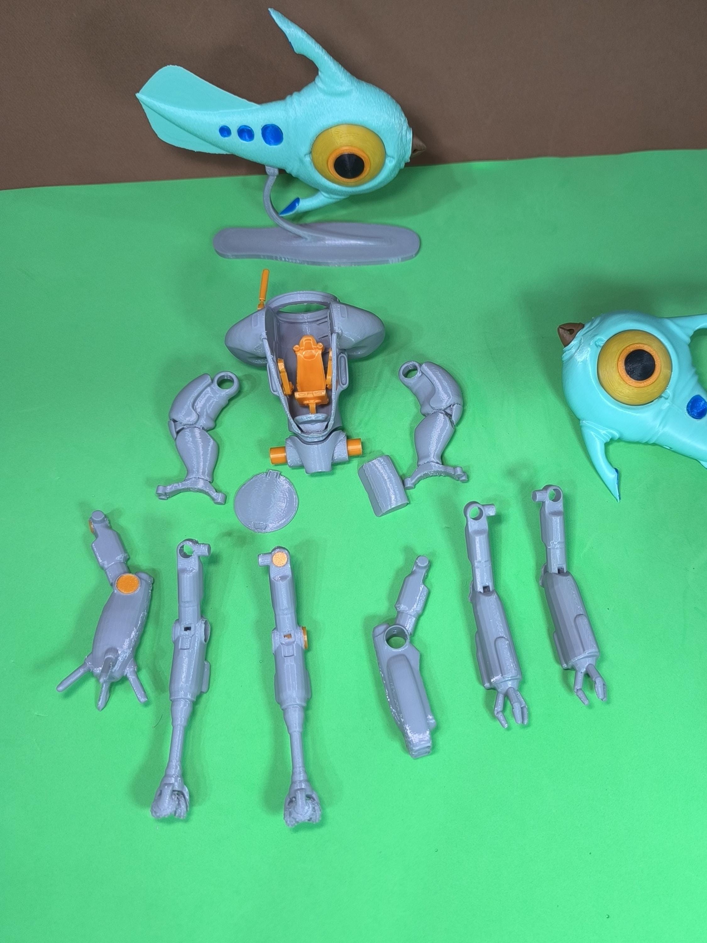 Subnautica プラウンスーツ – ファンメイドコレクターアイテム