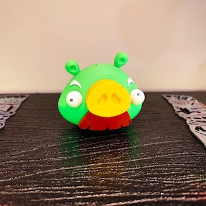 Angry Birds Christmas Ornament: 3D Printed PLA Decor (5 inch)